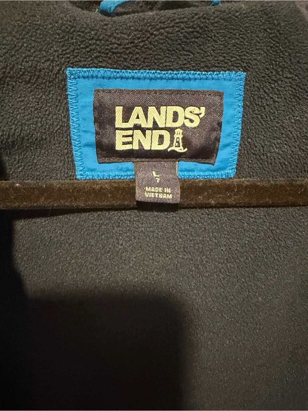 Lands’ End Boys Blue 7 / Large Blue Winter Coat - Picture 5 of 10